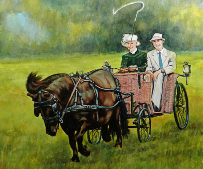 Pony Cart English Driving